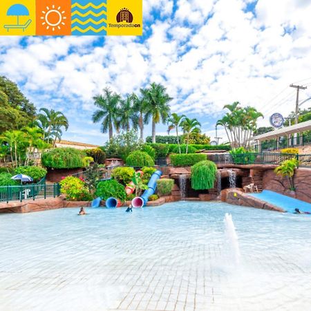 Aparthotel Piazza Com Acesso Ao Acqua Park Caldas Novas Zewnętrze zdjęcie
