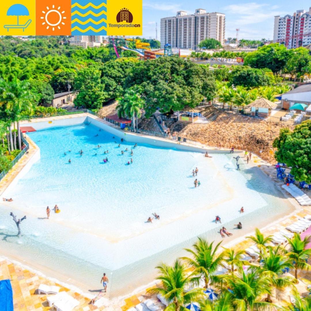 Aparthotel Piazza Com Acesso Ao Acqua Park Caldas Novas Zewnętrze zdjęcie
